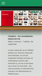 Mobile Screenshot of frankia-wohnmobile.de